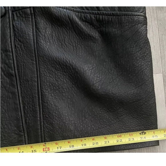 Ralph Lauren Vintage Leather Coat, Womens size XL - Picture 9 of 14